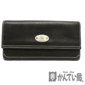 Celine Hook Long Wallet Bifold Brown